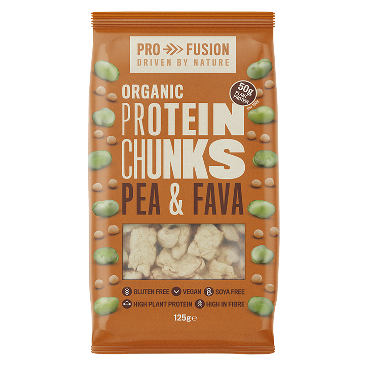 Profusion Morceaux de Protéines Bio Pois & Fèves - 125g