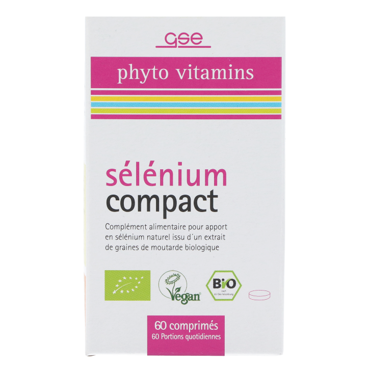 GSE Sélénium Compact (60 comprimés)