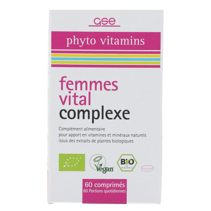 GSE Femmes Vital Complexe - 60 comprimés