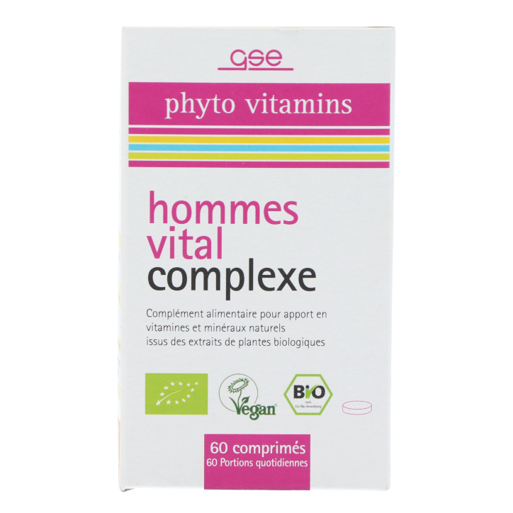 GSE Hommes Vital Complexe (60 comprimés)