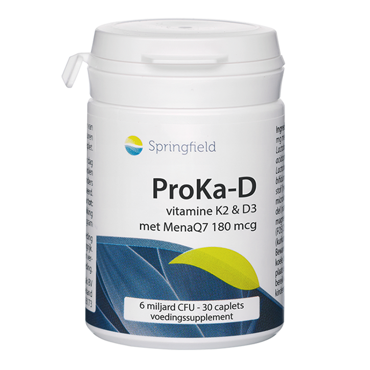 Vitamines K2 et D3 Springfield ProKa-D (30 capsules)