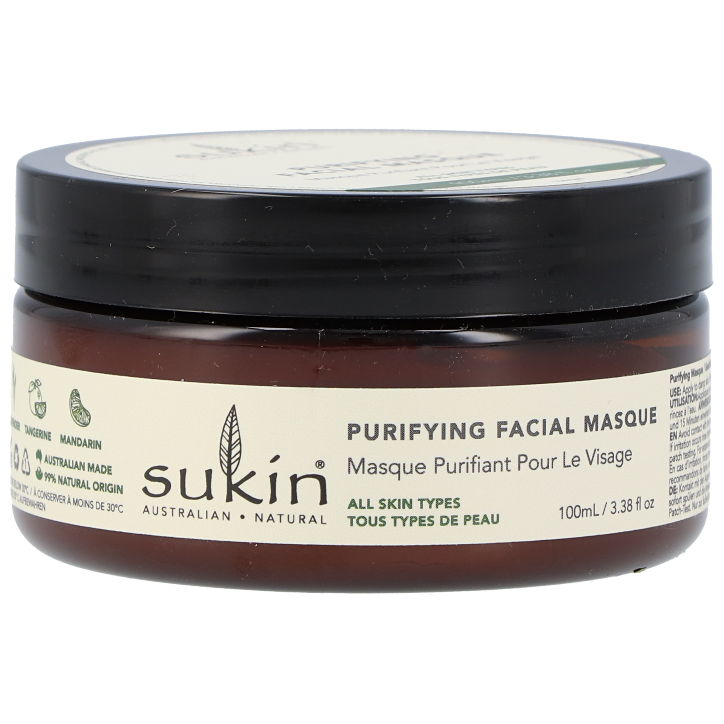 Sukin Masque Purifiant pour le Visage - 100ml