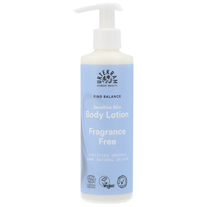 Urtekram Sensitive Skin Lotion pour le Corps - 245 ml