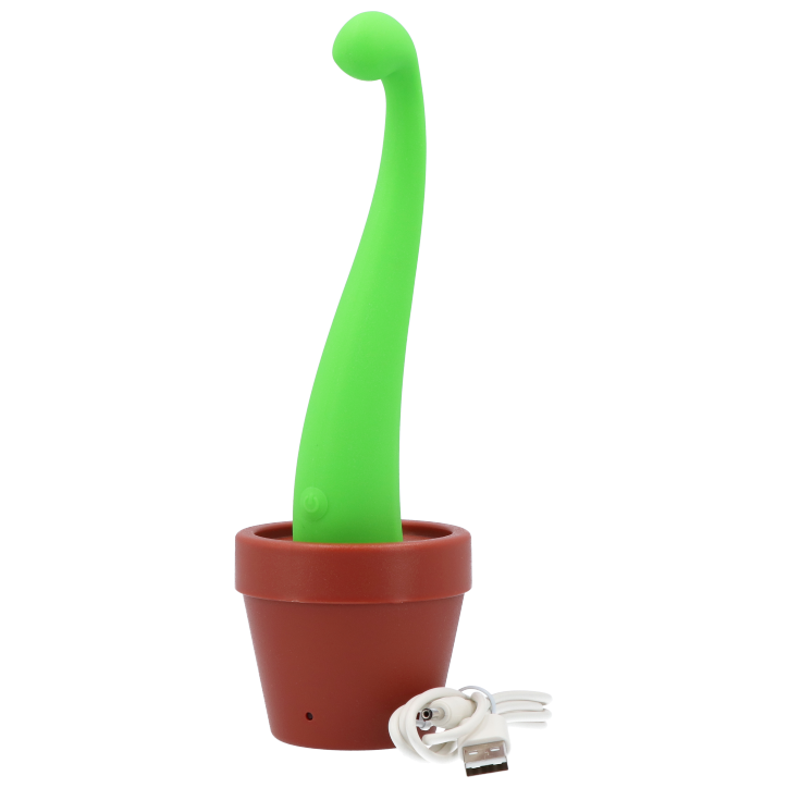 Vegan Toys Vibromasseur Fougère - 7 x 21 cm
