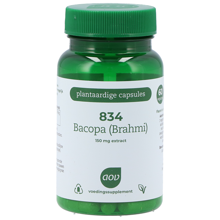 AOV 834 Bacopa (Brahmi) - 60 Capsules