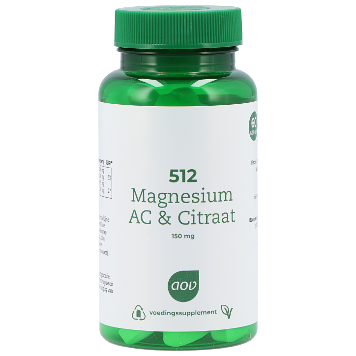 AOV 512 Magneium AC Citraat - 60 Tabletten