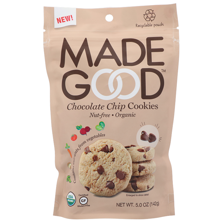 MadeGood Cookies Croquants aux Pépites de Chocolat - 142g