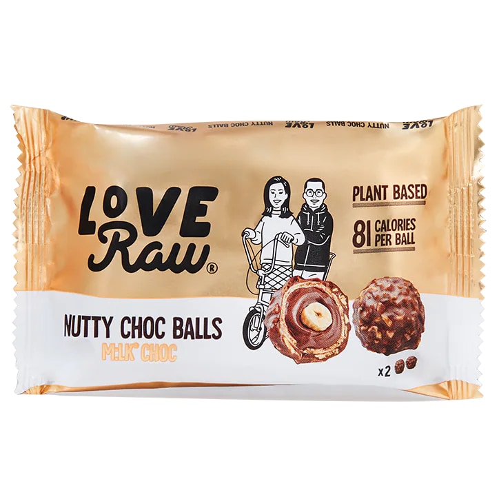 LoveRaw Noisettes au Chocolat Vegan - 28g