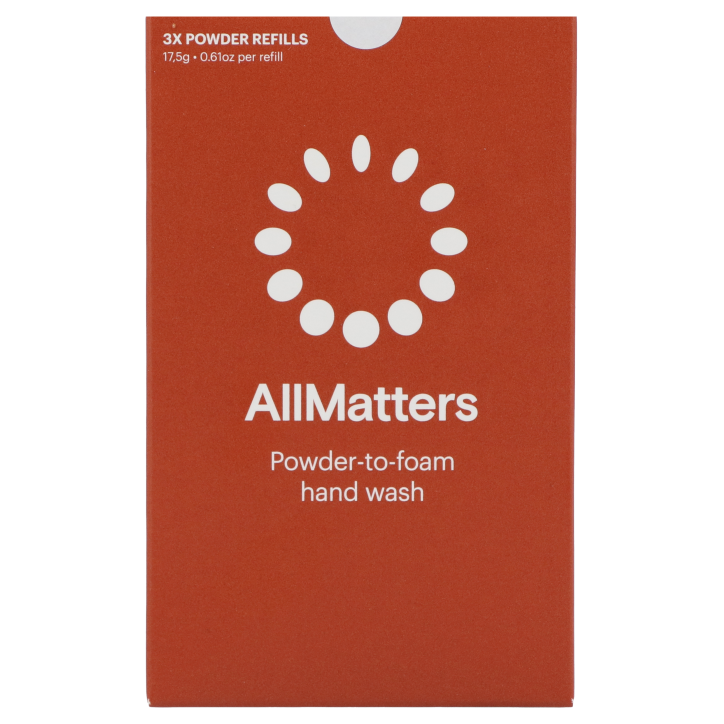 AllMatters Powder-to-Foam Recharge de Savon - 17.5g