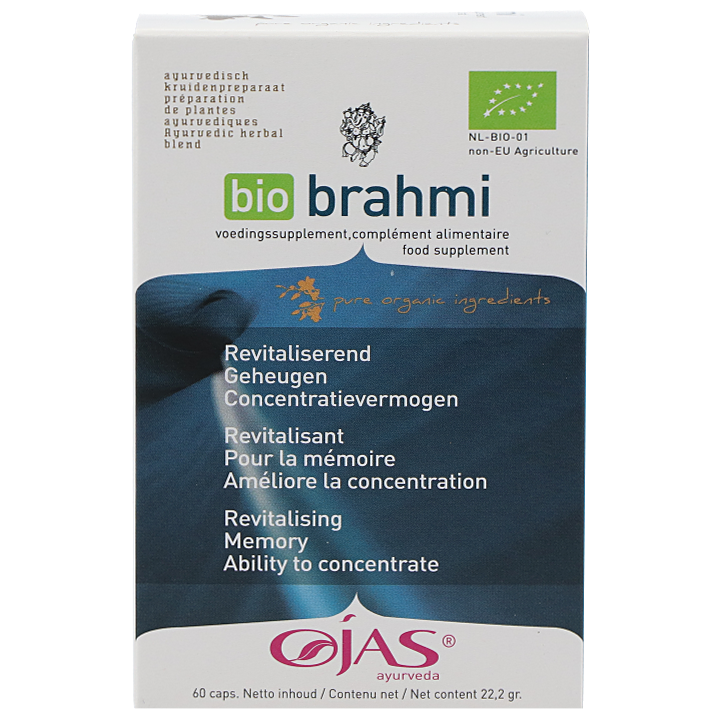 OJAS Ayurveda Bio Brahmi - 60 capsules