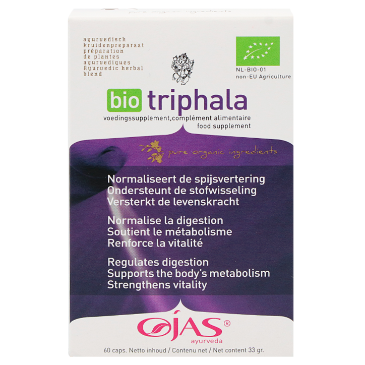 OJAS Ayurveda Bio Triphala - 60 capsules