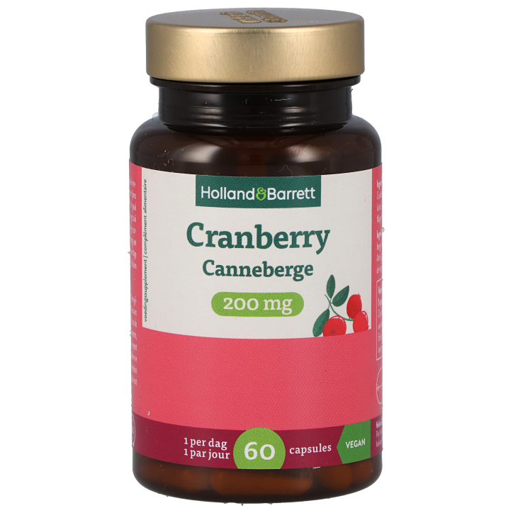    Cranberry 200mg - 60 capsules