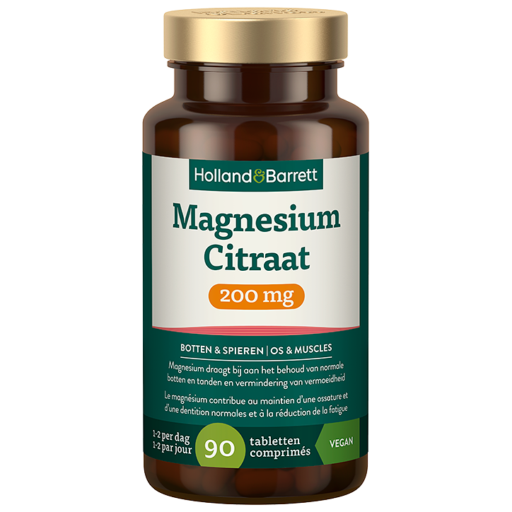    Magneium Citraat 200 mg - 90 tabletten