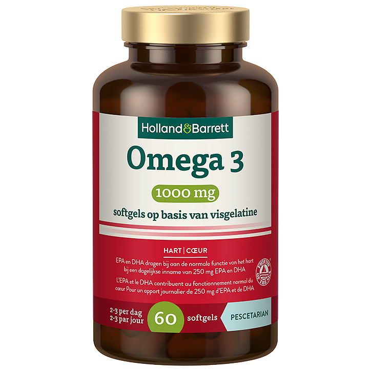 Holland & Barrett Oméga-3 1000mg - 60 softgels