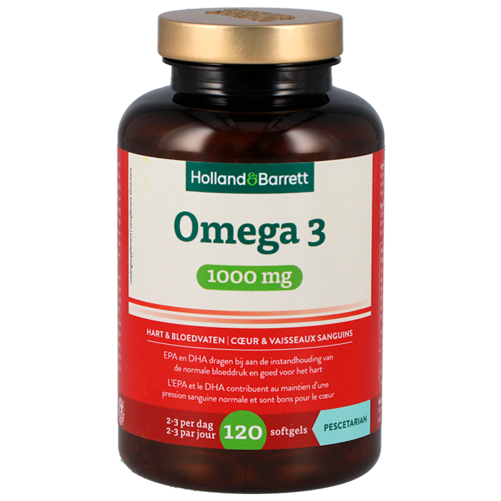 Holland & Barrett Oméga-3 1000mg - 120 softgels