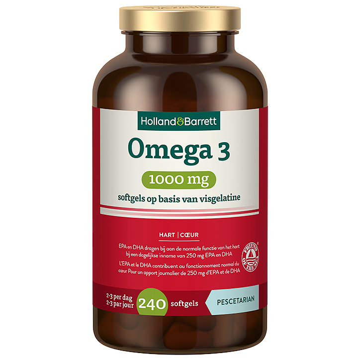 Holland & Barrett Oméga-3 1000mg - 240 softgels