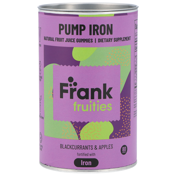FRANK Fruitie Pump Iron - 80 gummie