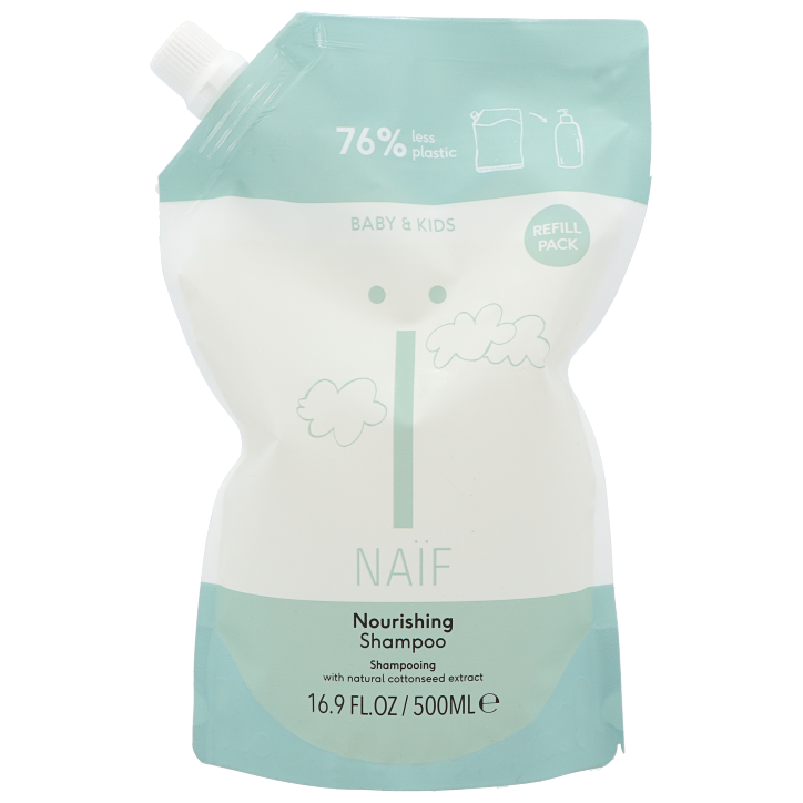 Naïf Baby & Kids Shampooing Nourrisant Refill - 500ml