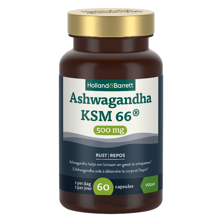    Ashwagandha KSM 66® 500mg - 60 capsules