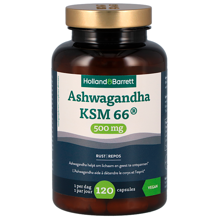    Ashwagandha KSM 66® 500mg - 120 capsules