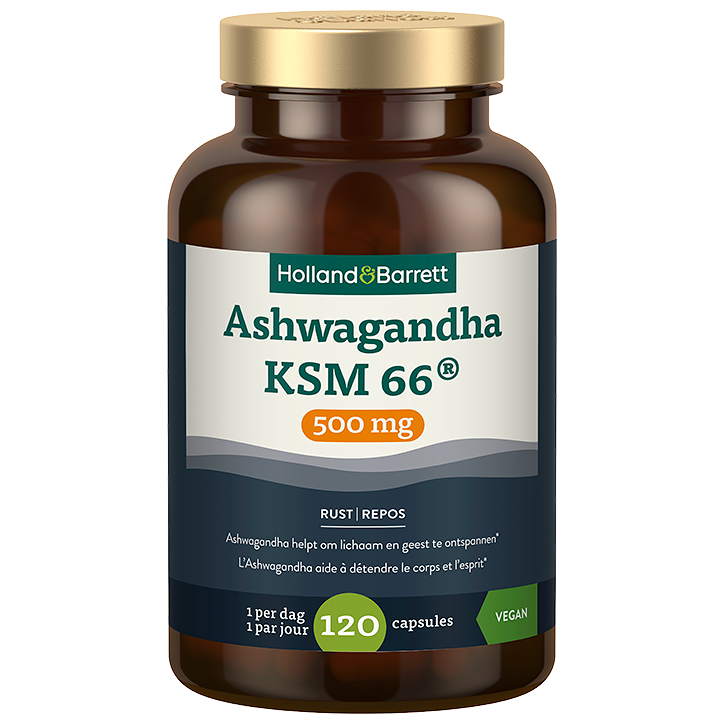    Ashwagandha KSM 66® 500mg - 120 capsules