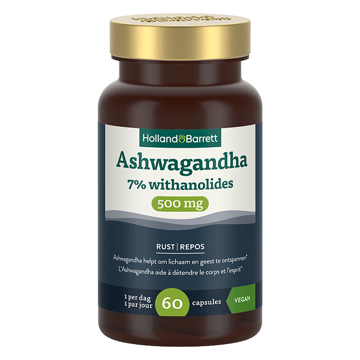    Ashwagandha 7% withanolides 500mg - 60 capsules