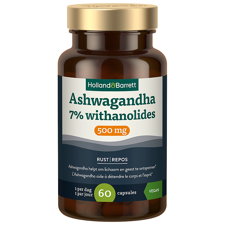    Ashwagandha 7% withanolides 500mg - 60 capsules