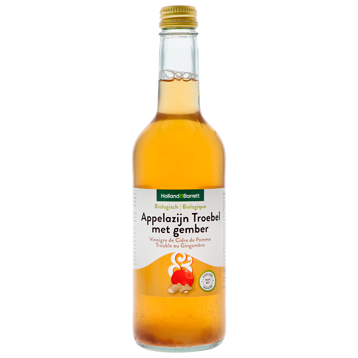 Holland & Barrett Vinaigre de Cidre de Pomme Trouble au Gingembre - 500ml