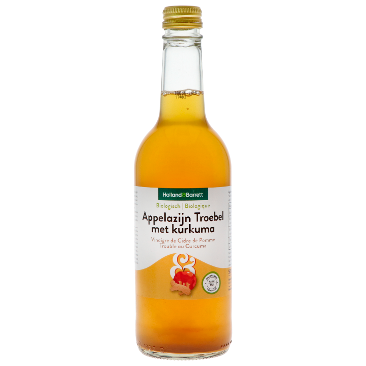 Holland & Barrett Vinaigre de Cidre de Pomme Trouble au Curcuma - 500ml
