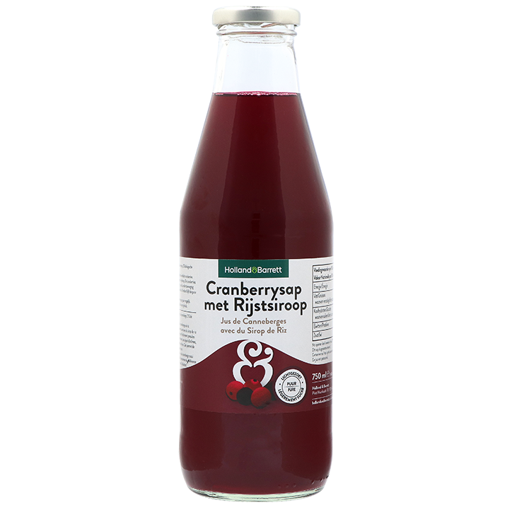 Holland & Barrett Jus de Canneberges avec Sirop de Riz - 750ml