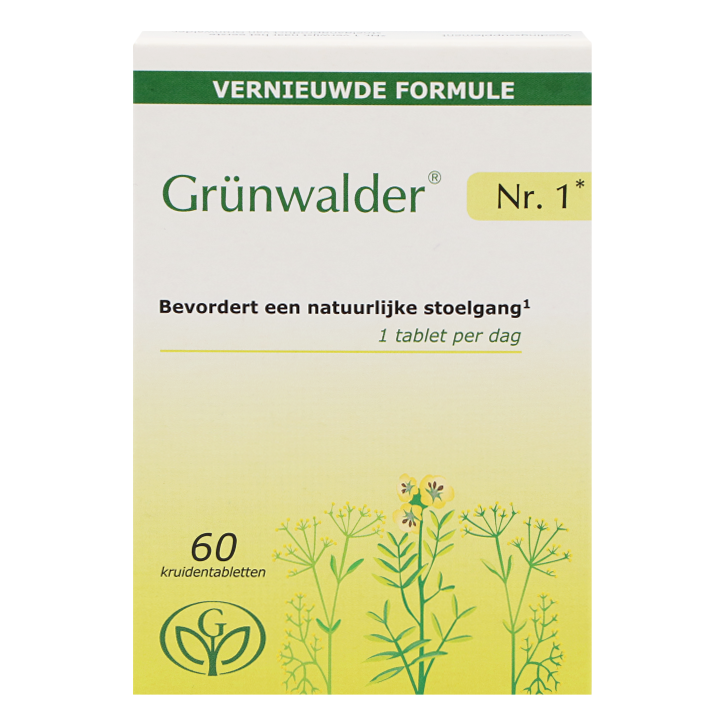 Grünwalder Nr. 1* - 60 kruidentabletten