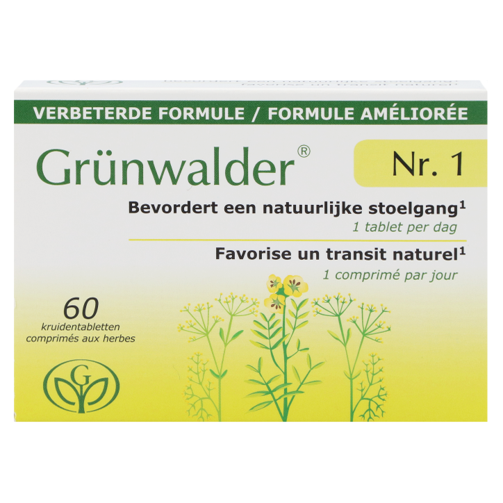 Grünwalder Nr. 1* - 60 comprimés aux herbes