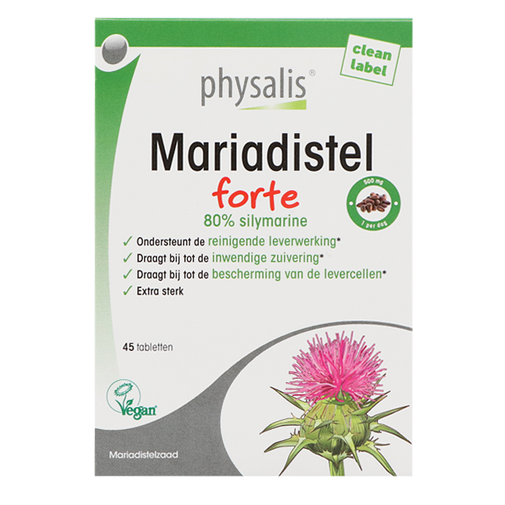  Mariadistel Forte - 45 tabletten