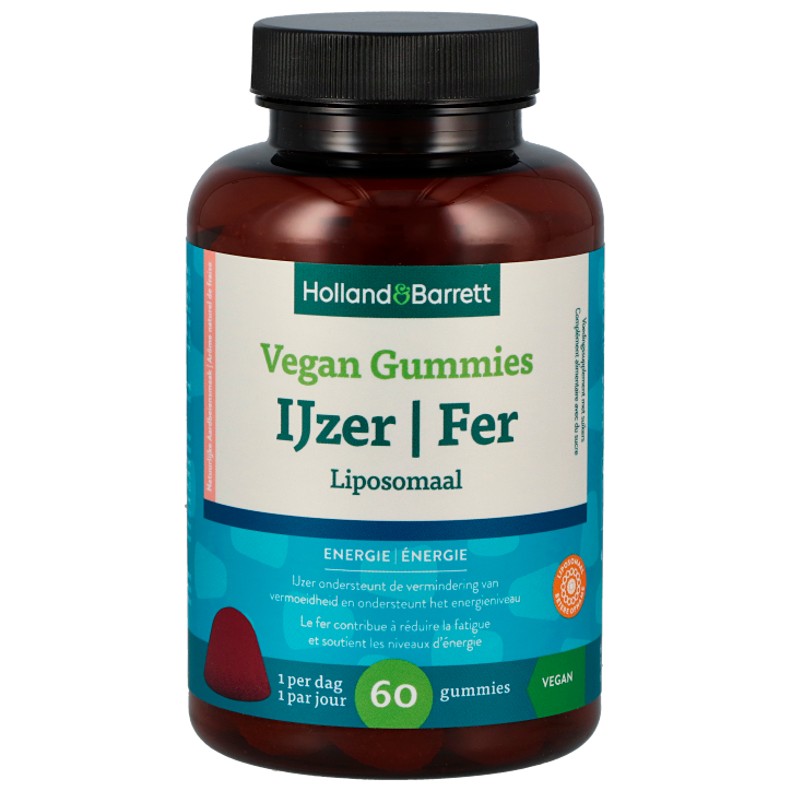    Vegan Gummie IJzer Lipoomaal - 60 gummie