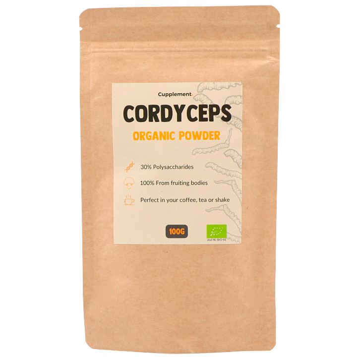 Cupplement Cordyceps Organic Powder - 100g