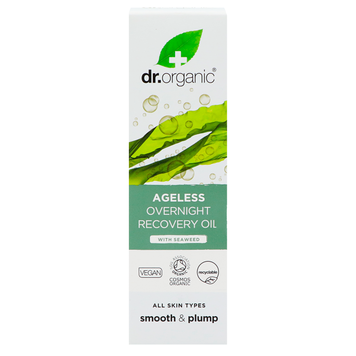 Dr. Organic Huile de Nuit Rajeunissante Anti-Âge Algues - 30ml