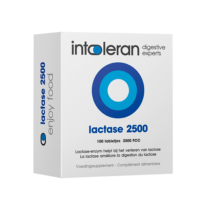 Intoleran Lactase 2500 - 100 comprimés