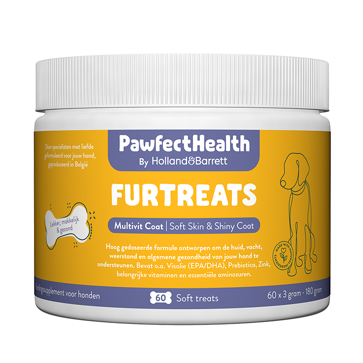 Holland & Barrett PawfectHealth 'Furtreats' Chien - 60 soft treats