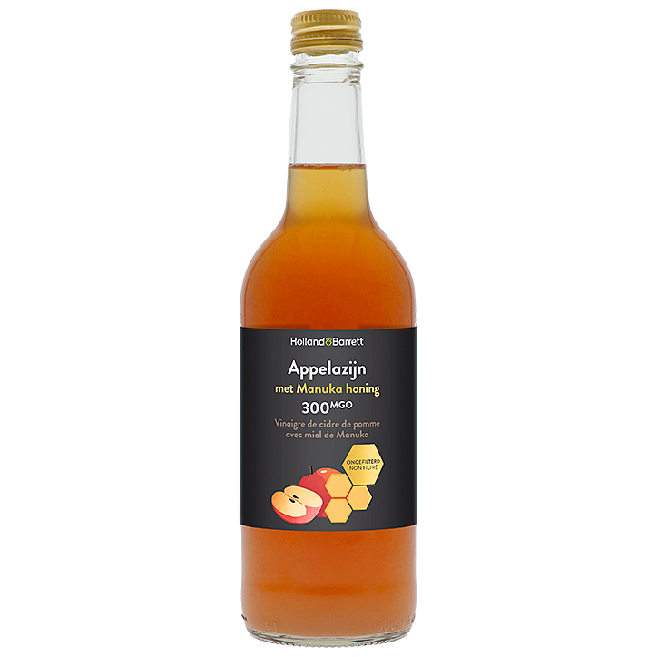 Holland & Barrett Vinaigre de Cidre de Pomme + Miel de Manuka MGO 300 - 500ml