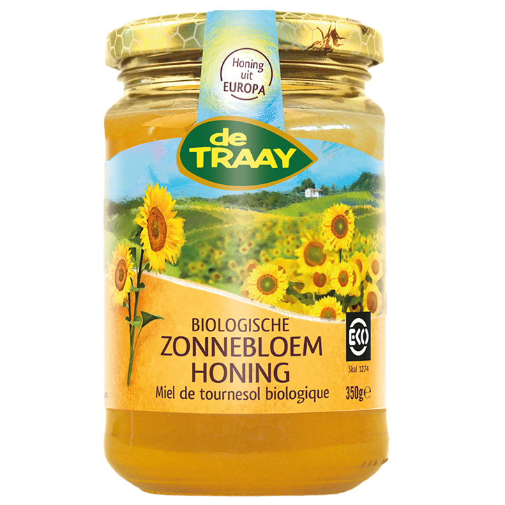 De Traay Miel de Tournesol Bio - 350g
