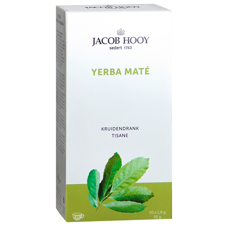 Jacob Hooy Tisane Yerba Maté - 20 sachets