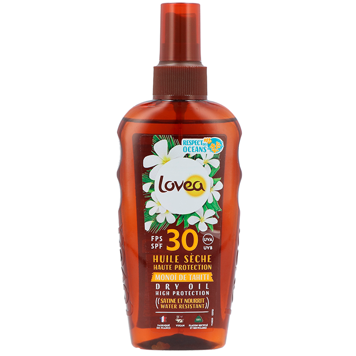 Lovea Huile Sèche Monoï de Tahiti SPF30 - 150ml