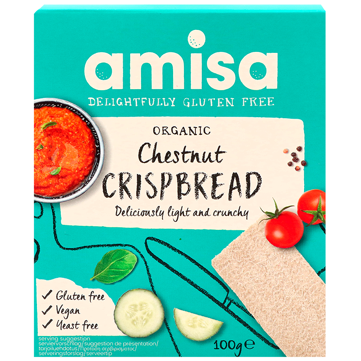Amisa Crackers de Châtaigne Bio - 100g