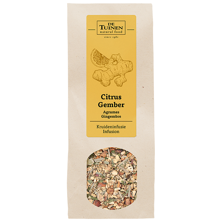 De Tuinen Infusion • Agrumes Gingembre - 100g