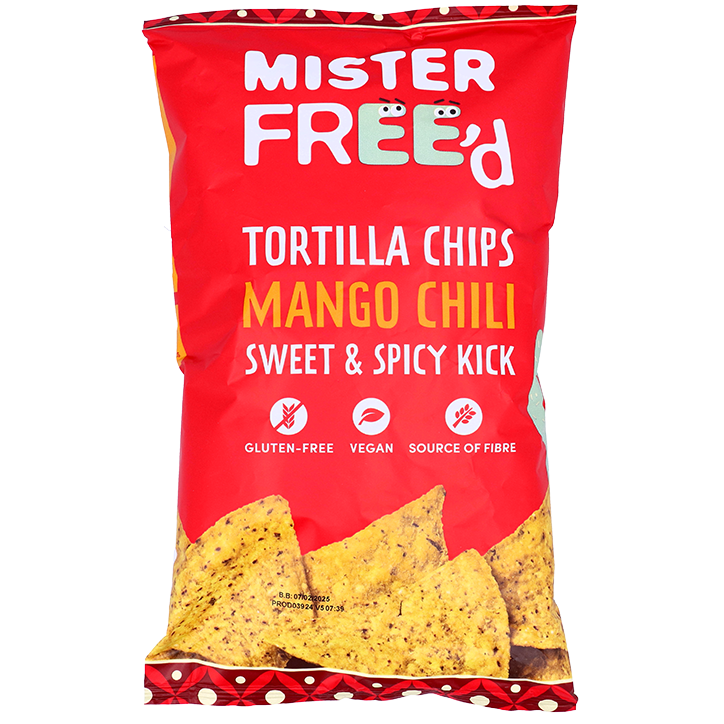 Mister Free'd Chips de Tortilla Mangue Chili - 135g