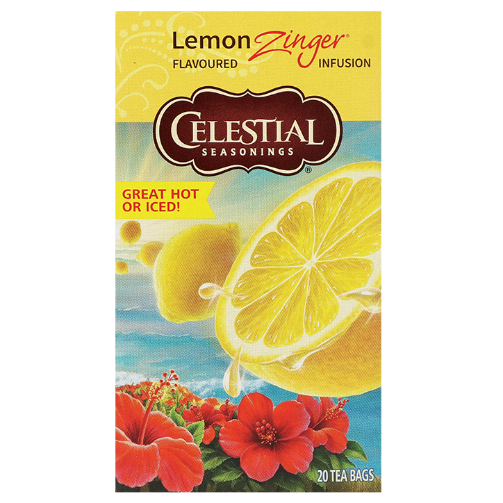 Tisane Celestial Seasonings Lemon Zinger (20 sachets)