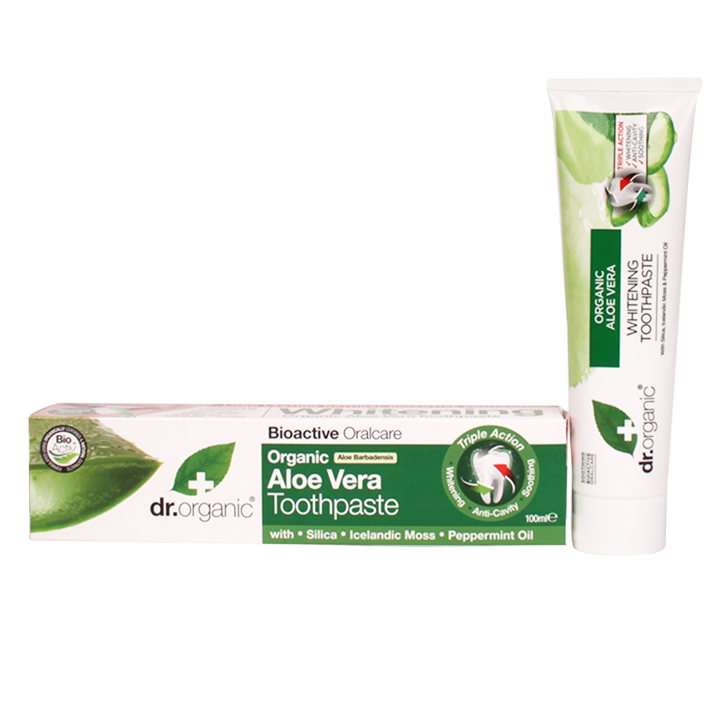Dentifrice Dr. Organic à l'Aloe Vera 100 ml