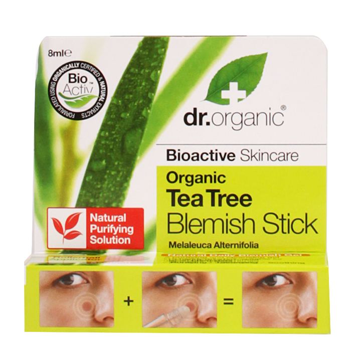 Stick anti-taches Dr Organic à l'Arbre à thé