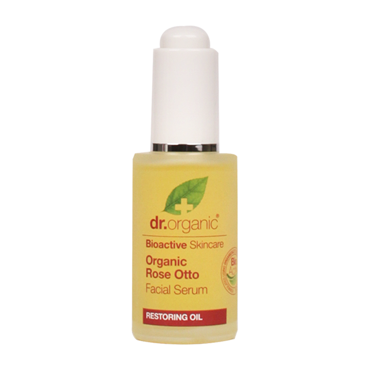 Sérum pour le visage Dr Organic à l'Huile de de rose Otto 15 ml