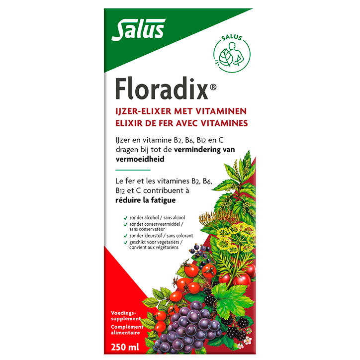 Floradix Sirop fer formule 250 ml